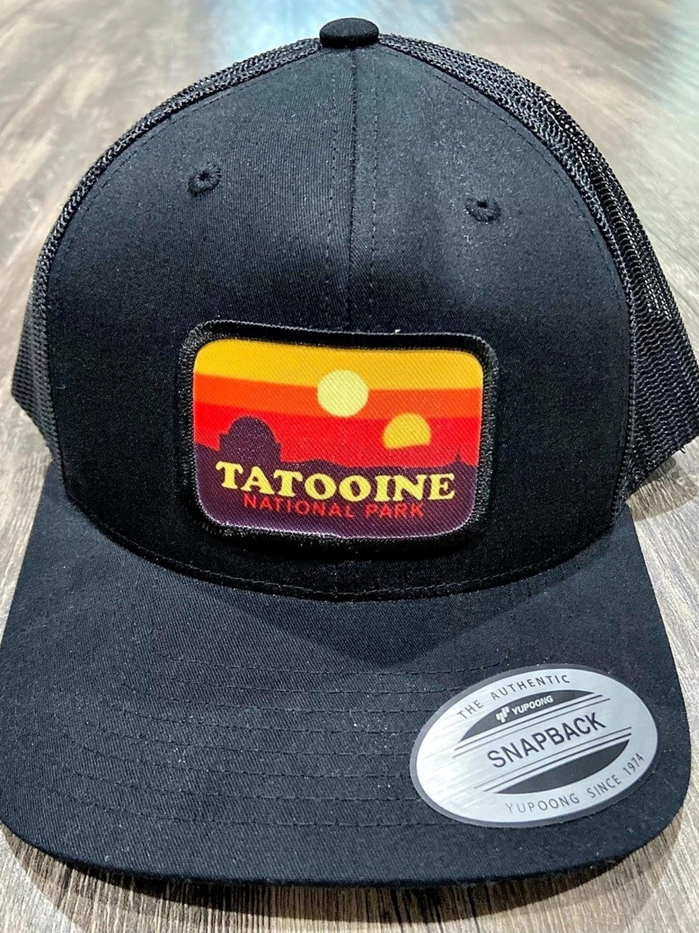 BustedTees Tatooine National Park Patch Hat NWT